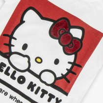Kurzarm-T-Shirt für Kinder Hello Kitty Weiß