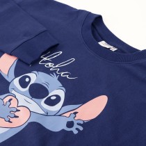 Women’s Sweatshirt without Hood Stitch Dark blue