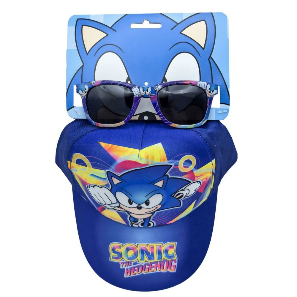 Child Cap Sonic Blue Sunglasses (53 cm)