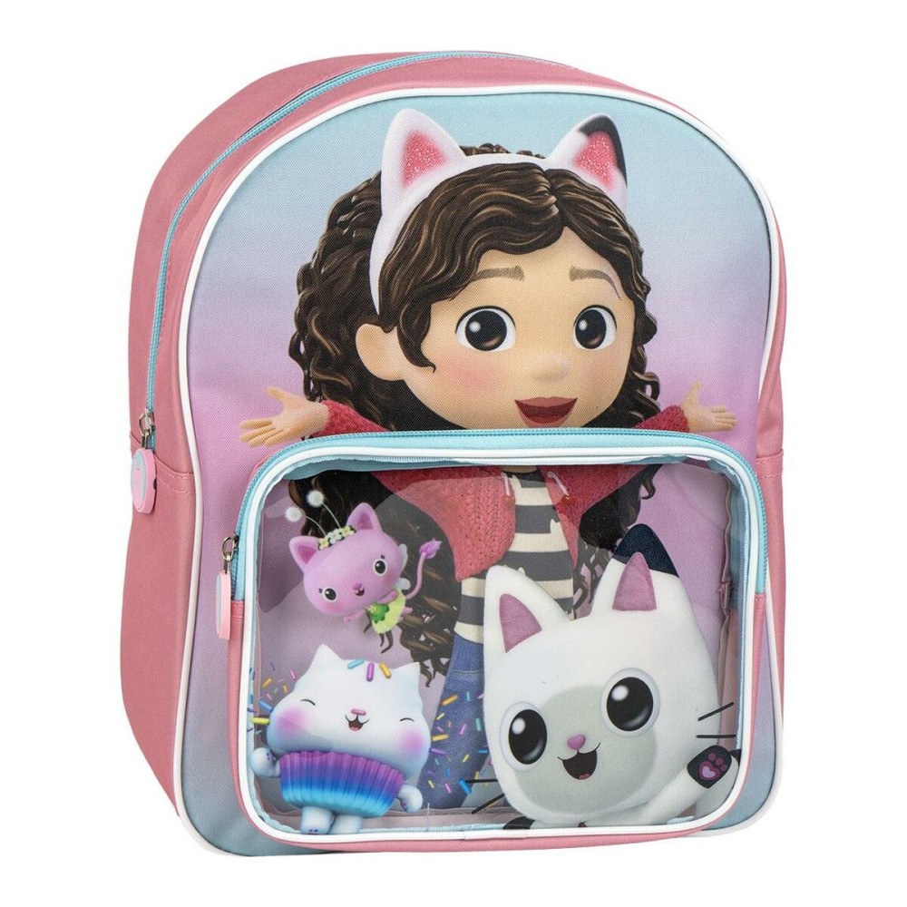 Schulrucksack Gabby's Dollhouse Rosa 25 x 31 x 14 cm