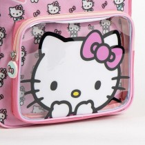 Schulrucksack Hello Kitty Rosa 25 x 31 x 14 cm