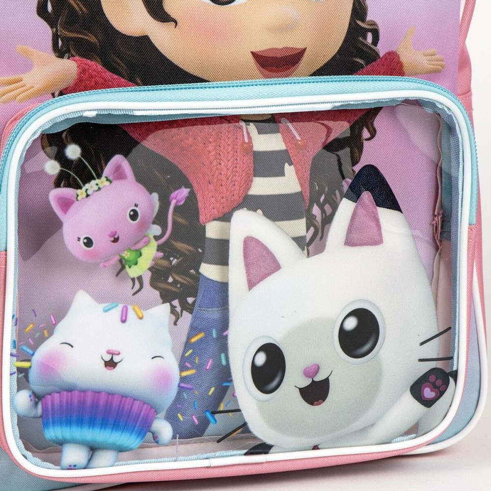 Schulrucksack Gabby's Dollhouse Rosa 25 x 31 x 14 cm