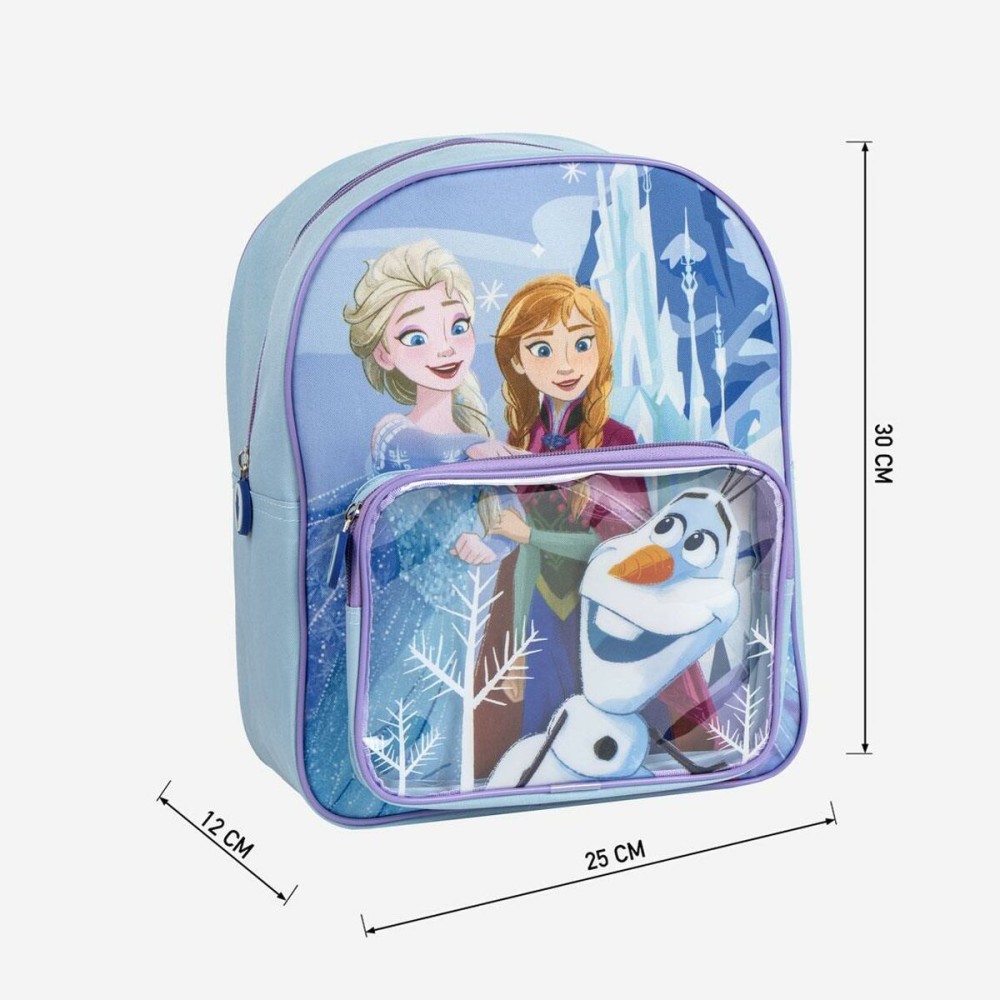 Schulrucksack Frozen Blau 25 x 31 x 14 cm