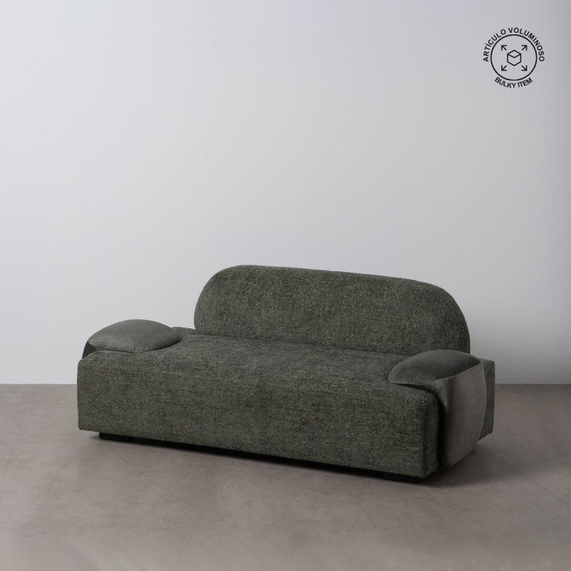 Sofa Green Wood Foam 180 x 92 x 70 cm