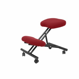 Ergonomischer Hocker Mahora Piqueras y Crespo BALI933 Rot Granatrot
