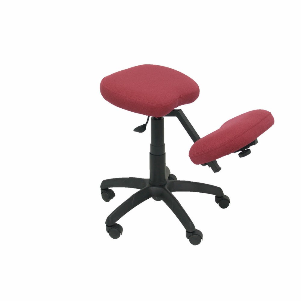Ergonomischer Hocker Lietor Piqueras y Crespo 37G Granatrot