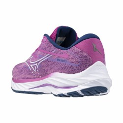 Chaussures de sport pour femme Mizuno Wave Rider 27 Rose clair