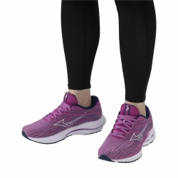 Chaussures de sport pour femme Mizuno Wave Rider 27 Rose clair