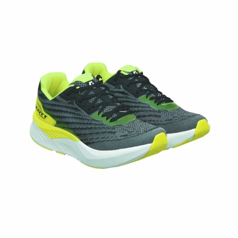 Chaussures de Running pour Adultes Scott Pursuit Noir Cyan