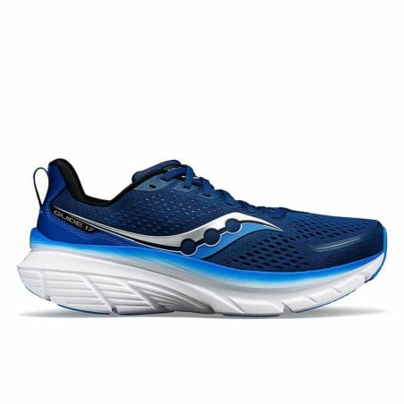 Laufschuhe für Erwachsene Saucony Guide 17 Dunkelblau