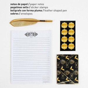Papierwaren-Set Harry Potter Weiß