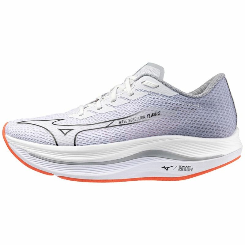 Running Shoes for Adults Mizuno Wave Rebellion Flash 2 Grey