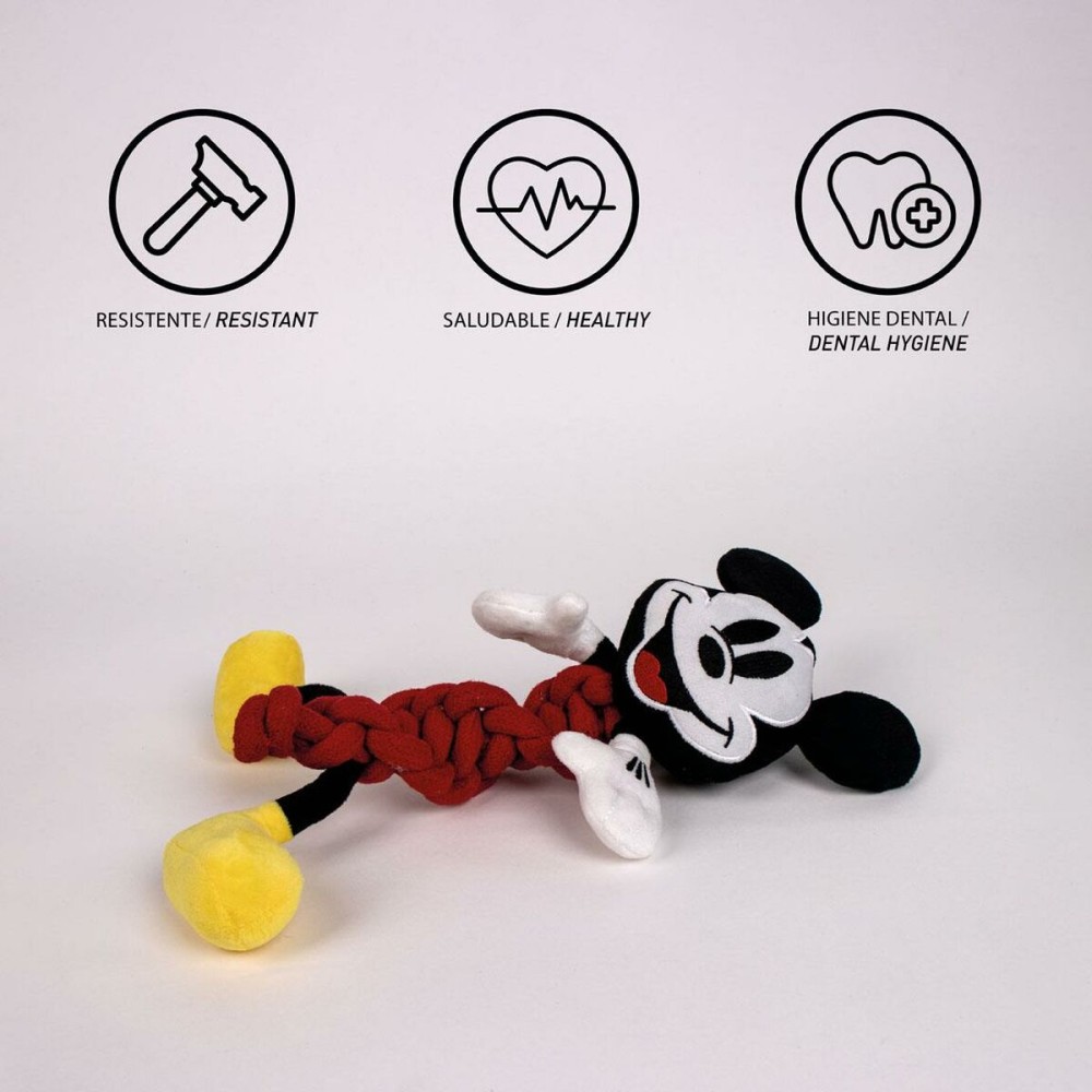 Beißring für Hunde Mickey Mouse Rot 11 x 27 x 9,5 cm