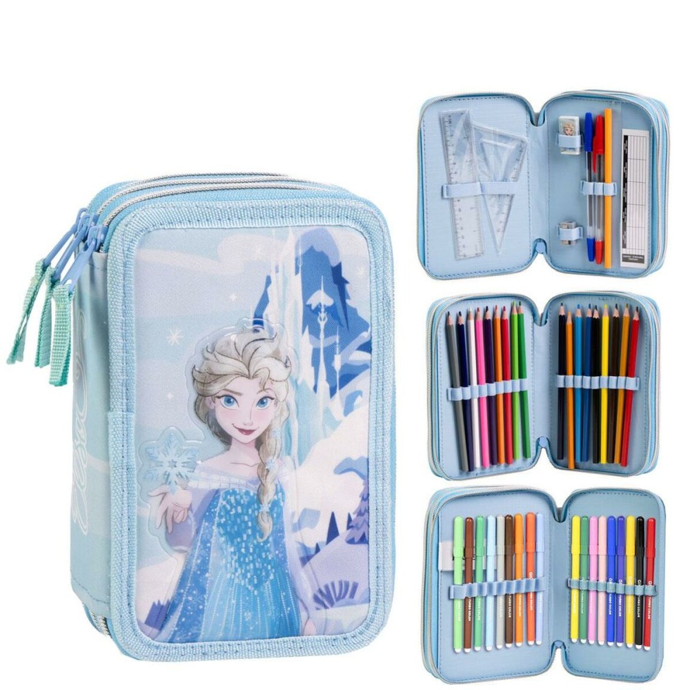 School Case with Accessories Frozen 41 x 58 x 3 cm