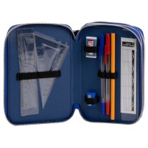 Trousse Scolaire avec Accessoires The Avengers Noir 41 x 58 x 3 cm