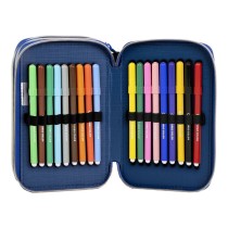 Trousse Scolaire avec Accessoires The Avengers Noir 41 x 58 x 3 cm