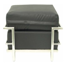 Footrest Piqueras y Crespo 57PSPNE Black Imitation leather