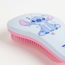 Knotenlösende Haarbürste Stitch Lila 100 % ABS