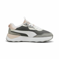 Sports Trainers for Women Puma Runtamed Platform White Pink