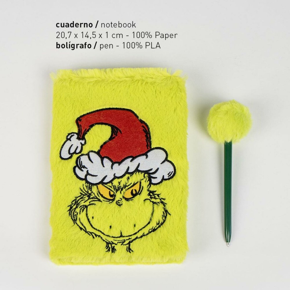 Papierwaren-Set The Grinch grün
