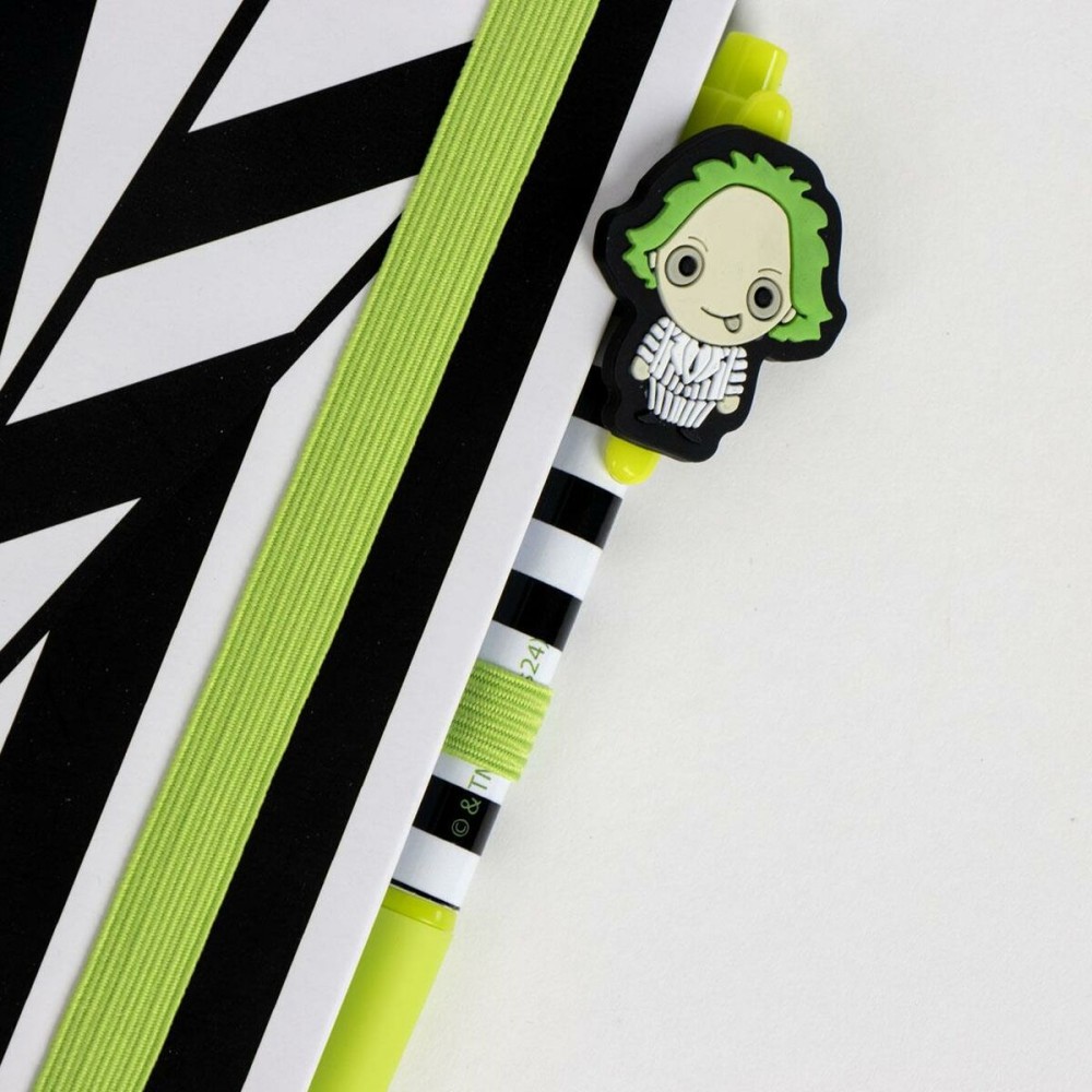 Ensemble de Papeterie Beetlejuice Blanc