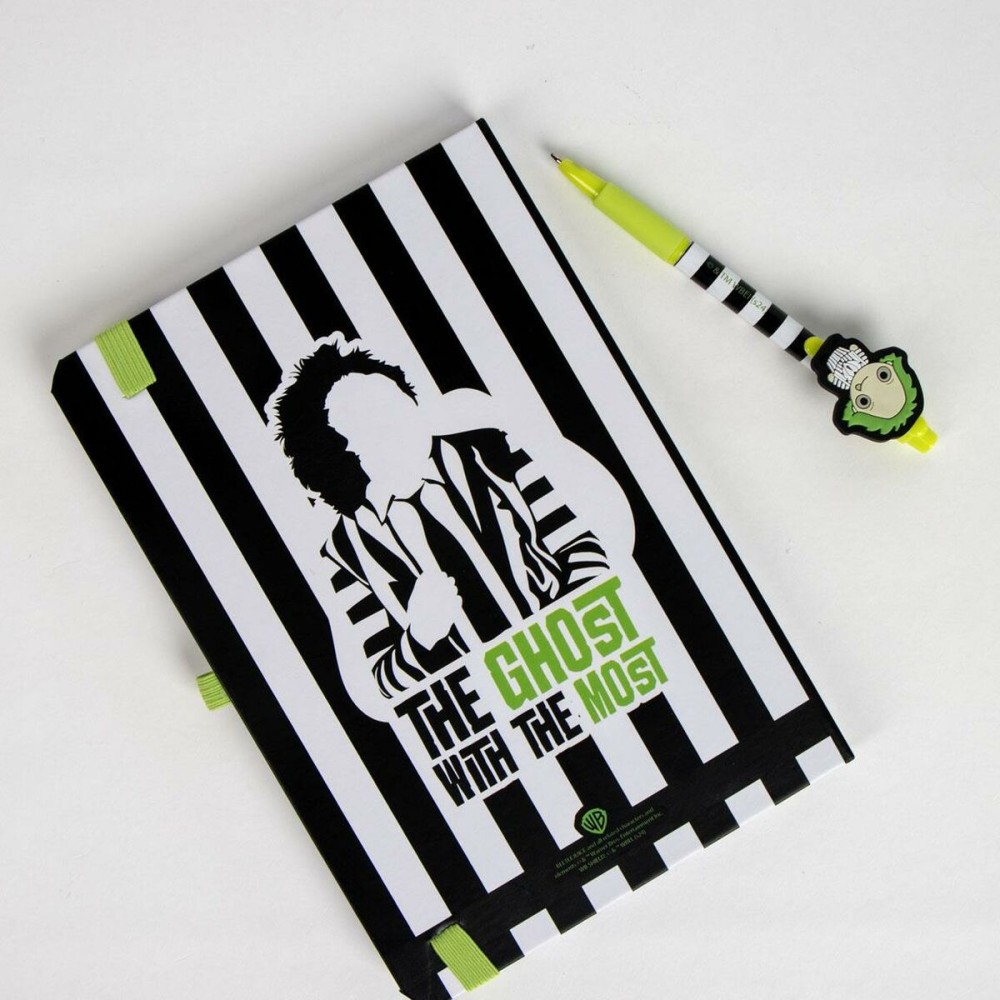Ensemble de Papeterie Beetlejuice Blanc
