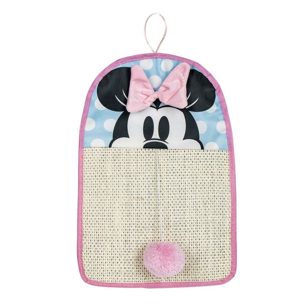 Scratching Post for Cats Minnie Mouse Pink Multi-composition 23 x 29,5 x 0,5 cm