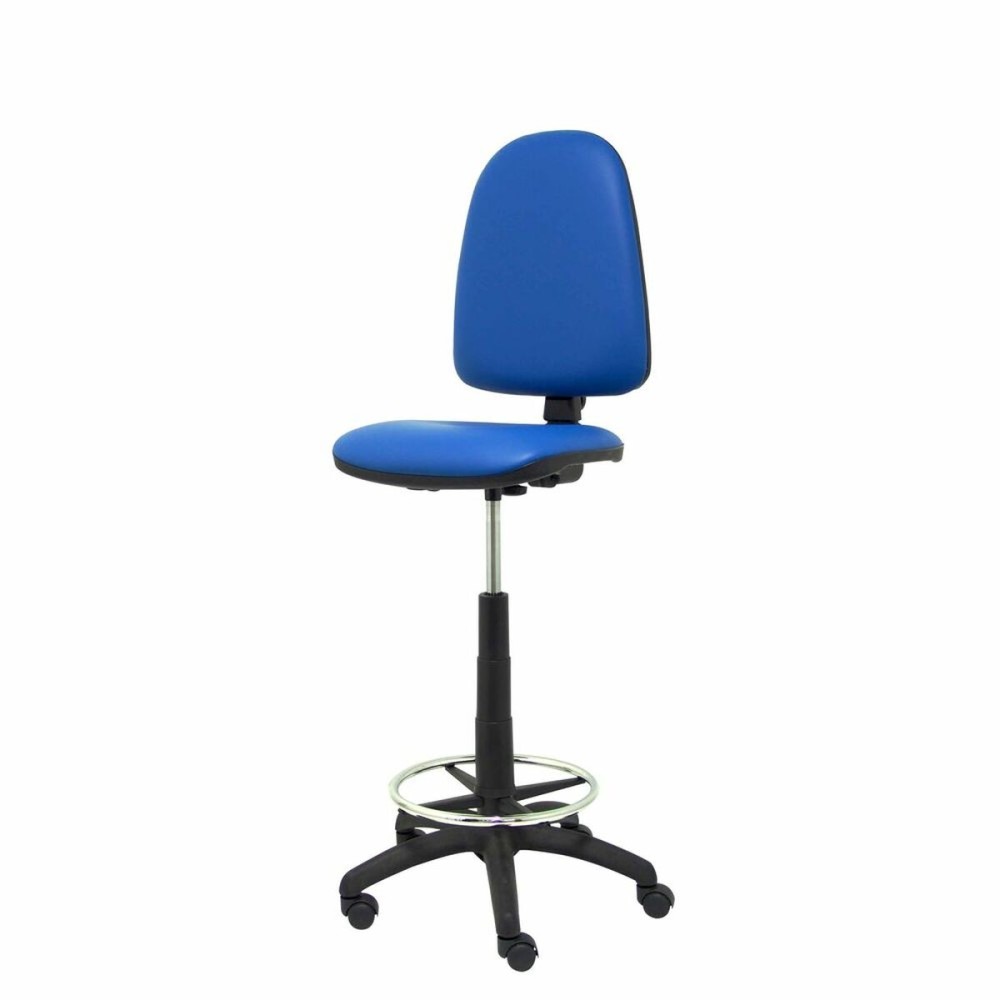 Hocker Ayna Piqueras y Crespo 4CPSPAZ Blau PVC Kunstleder