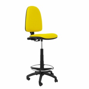 Hocker Ayna Piqueras y Crespo 4CPSPAM Gelb PVC Kunstleder