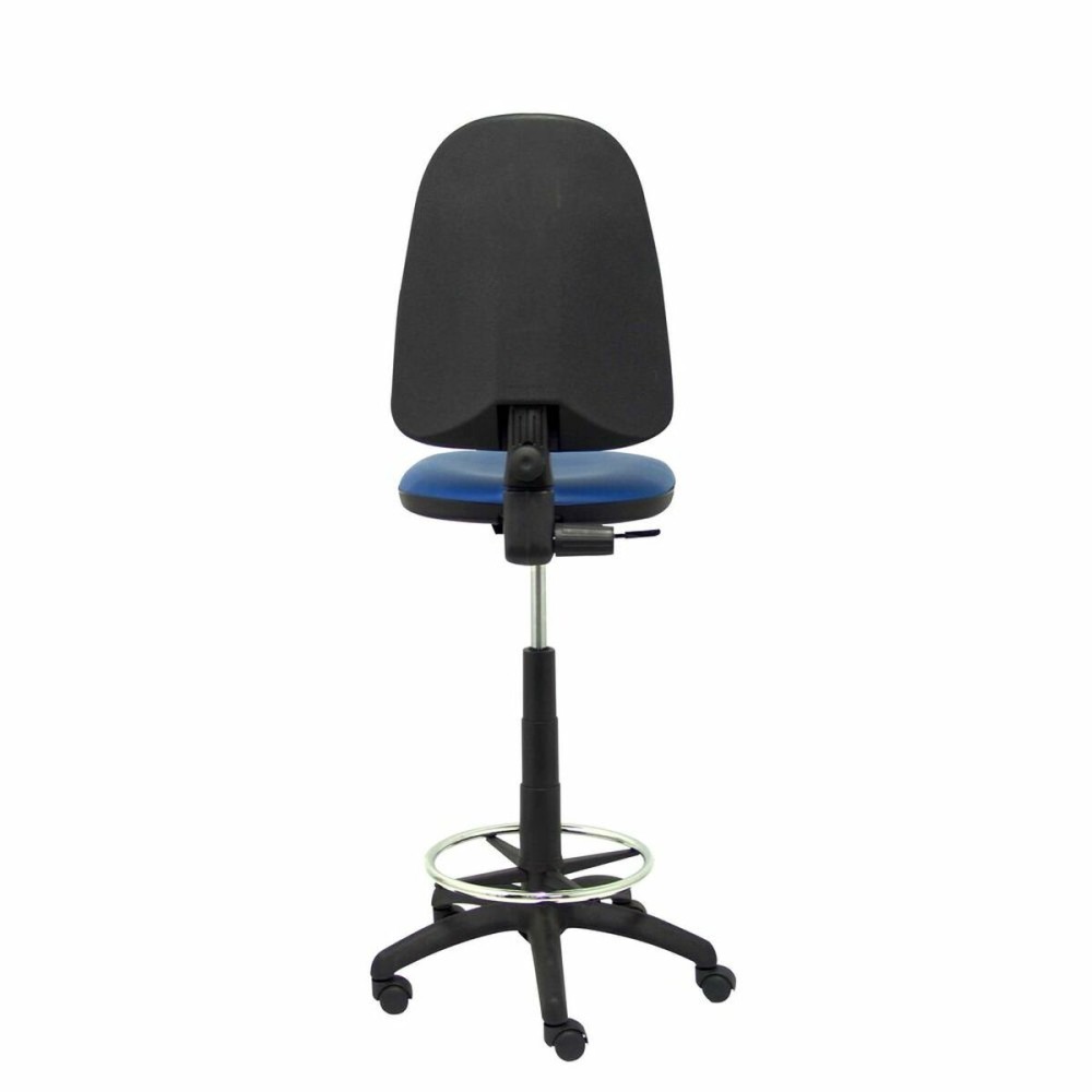 Hocker Ayna Piqueras y Crespo 4CPSPAZ Blau PVC Kunstleder