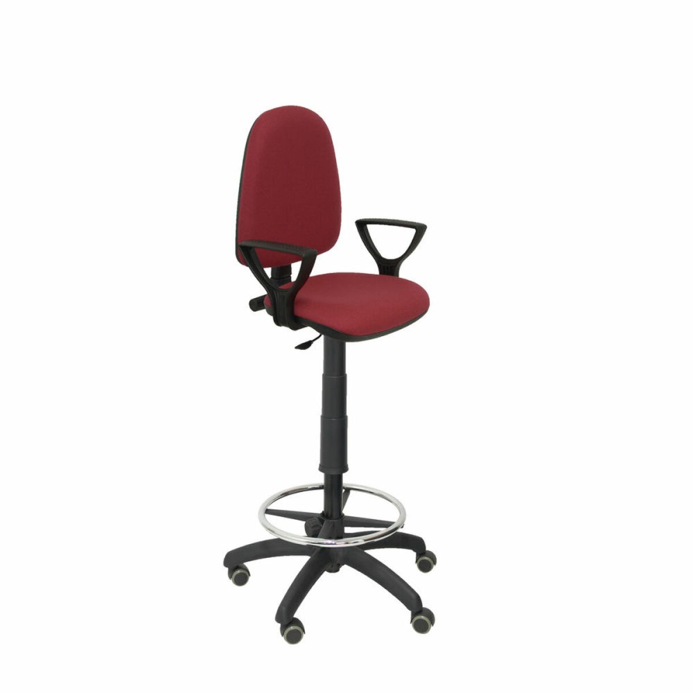 Tabouret Ayna bali Piqueras y Crespo T04CP Rouge Bordeaux PVC