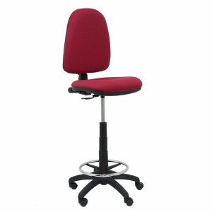 Tabouret Ayna bali Piqueras y Crespo T04CP Rouge Bordeaux PVC