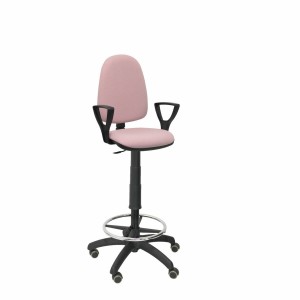 Tabouret Ayna bali Piqueras y Crespo T04CP Rose Rose clair PVC
