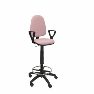 Tabouret Ayna bali Piqueras y Crespo T04CP Rose Rose clair PVC