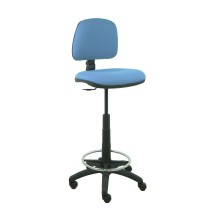 Tabouret Piqueras y Crespo CPB13RN Bleu ciel PVC