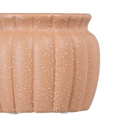 Planter Orange Ceramic 13,5 x 13,5 x 10 cm