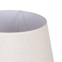 Desk lamp Cream Natural Linen Iron Natural Fibre 60 W 220-240 V 40 x 40 x 69,5 cm