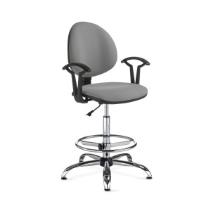 Stool Nowy Styl 7B27CRT Light grey