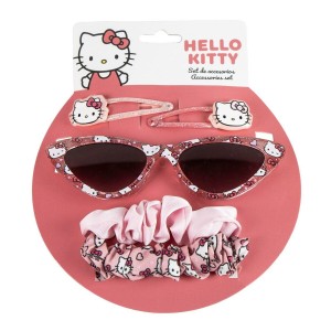 Lunettes de soleil enfant Hello Kitty Enfant 15 x 17 x 2 cm Accessoires pour les Cheveux 5 Pièces