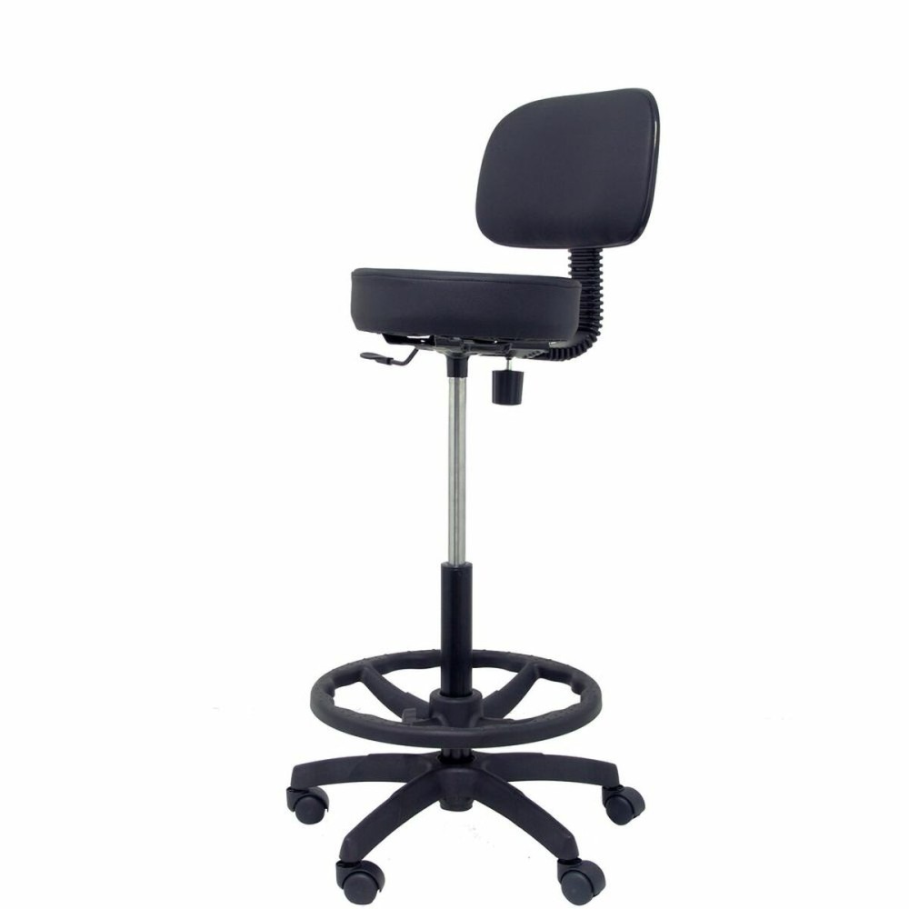 Stool Llanos Piqueras y Crespo 1CLSPNE Black PVC