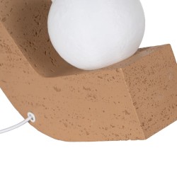 Lampe de bureau Beige Polyrésine 220-240 V 29 x 9,5 x 19,5 cm