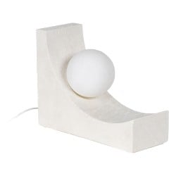 Lampe de bureau Blanc Polyrésine 220-240 V 26,5 x 10 x 19,5 cm