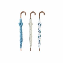 Parapluie DKD Home Decor Bleu Blanc 3 Pièces