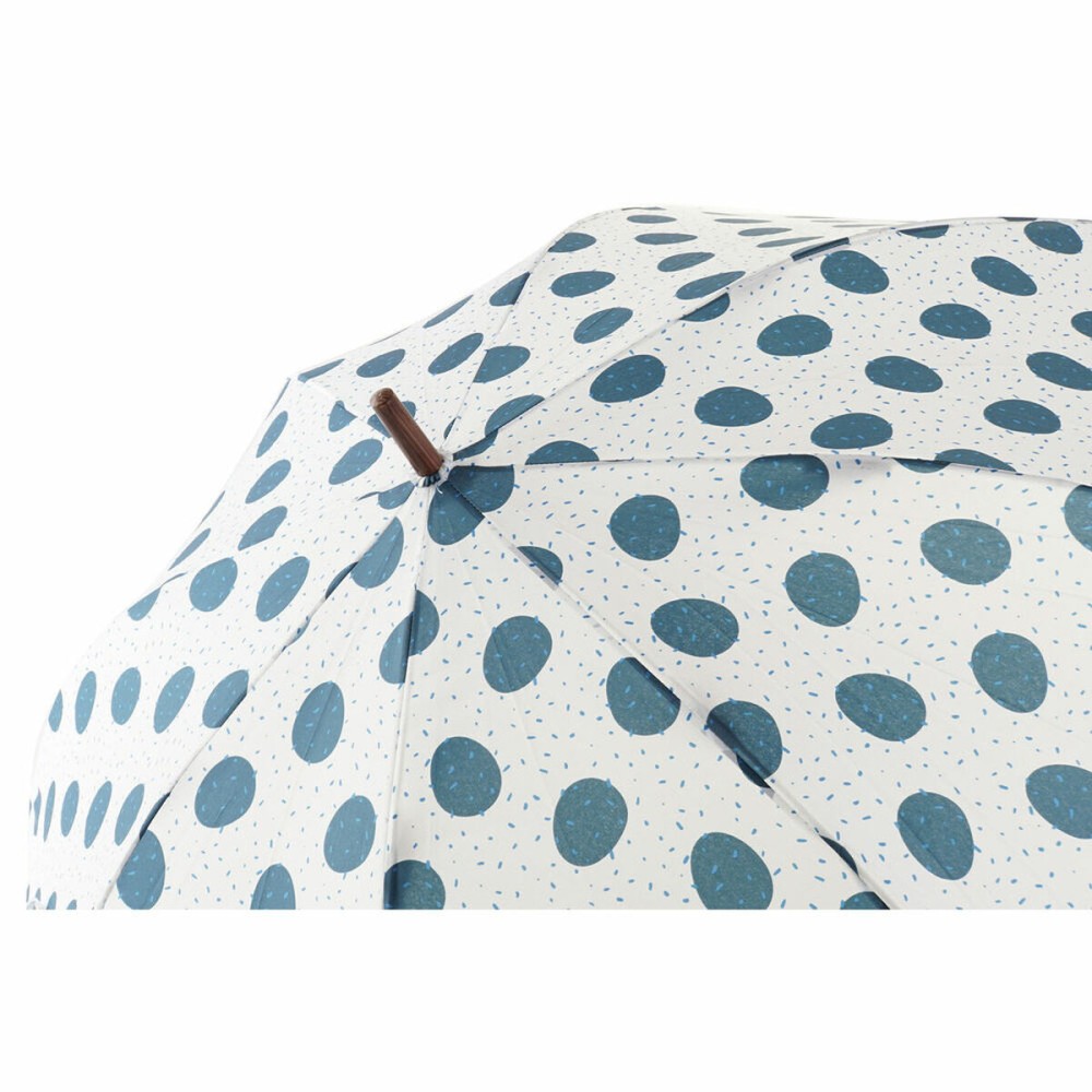 Regenschirm DKD Home Decor Blau Weiß 3 Stücke