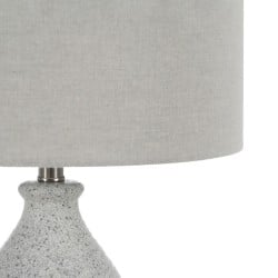 Desk lamp Grey Metal Ceramic 60 W 220-240 V 38 x 38 x 73 cm