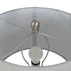 Lampe de bureau Gris Métal Céramique 60 W 220-240 V 38 x 38 x 73 cm