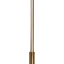 Floor Lamp White Golden Metal Feathers 60 W 220-240 V 68 x 40 x 175 cm