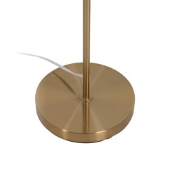 Floor Lamp Golden Metal Crystal 60 W 220-240 V 20 x 20 x 140 cm