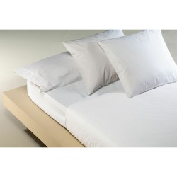 Top sheet Hosteline IRIS White Super king