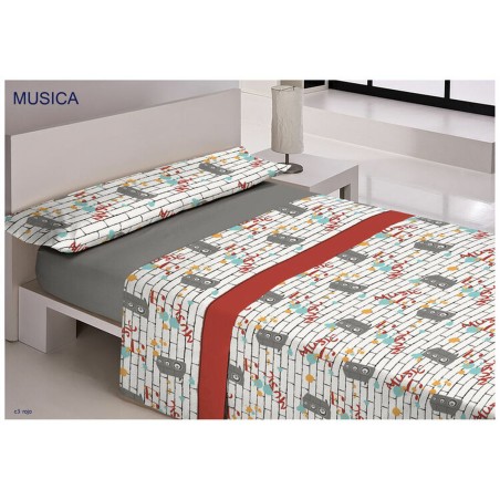 Bedding set Happy Home YOUNG Grey Single